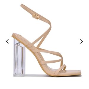 KORI - NUDE - HEELS by CAPE ROBBIN NEW NO-BOX - NO TAG SIZE 10